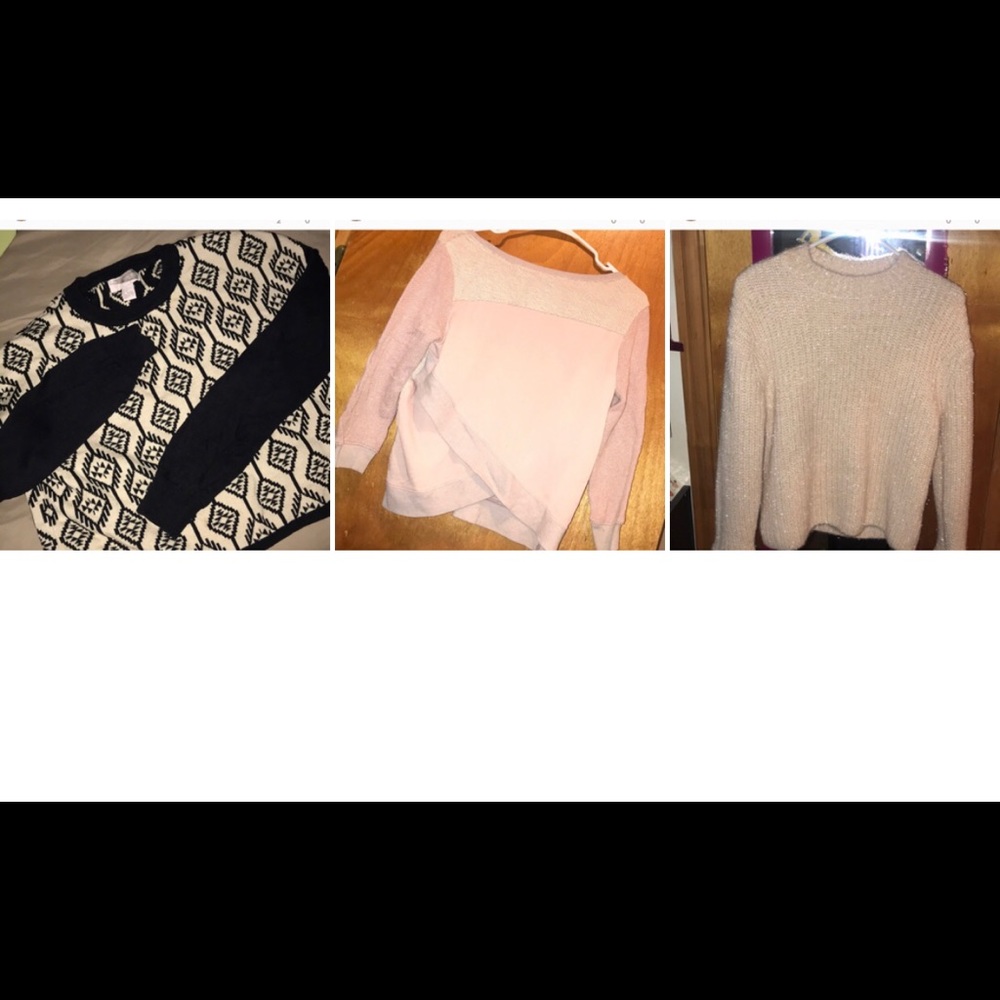 3 sweater bundle